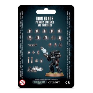 Space Marines: Iron Hands Upgrades und Abziehbilder