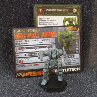 Solo Mech: Clan 45T Grendel Prime/A