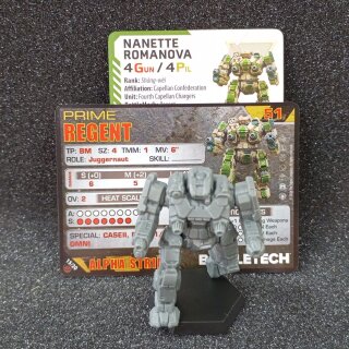 Solo Mech: Clan 90T Regent Prime/A