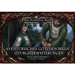 DSA 5: Spielkartenset - Aventurisches Götterwirken Liturgieerweiterungen